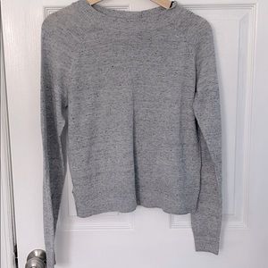 Grey Long Sleeve Top
